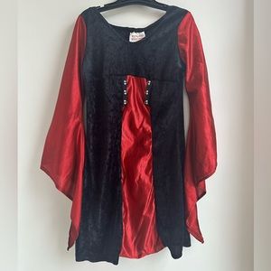 Girl's Halloween Costume - "Night Vampress" Dress - Size Medium (6-8)
